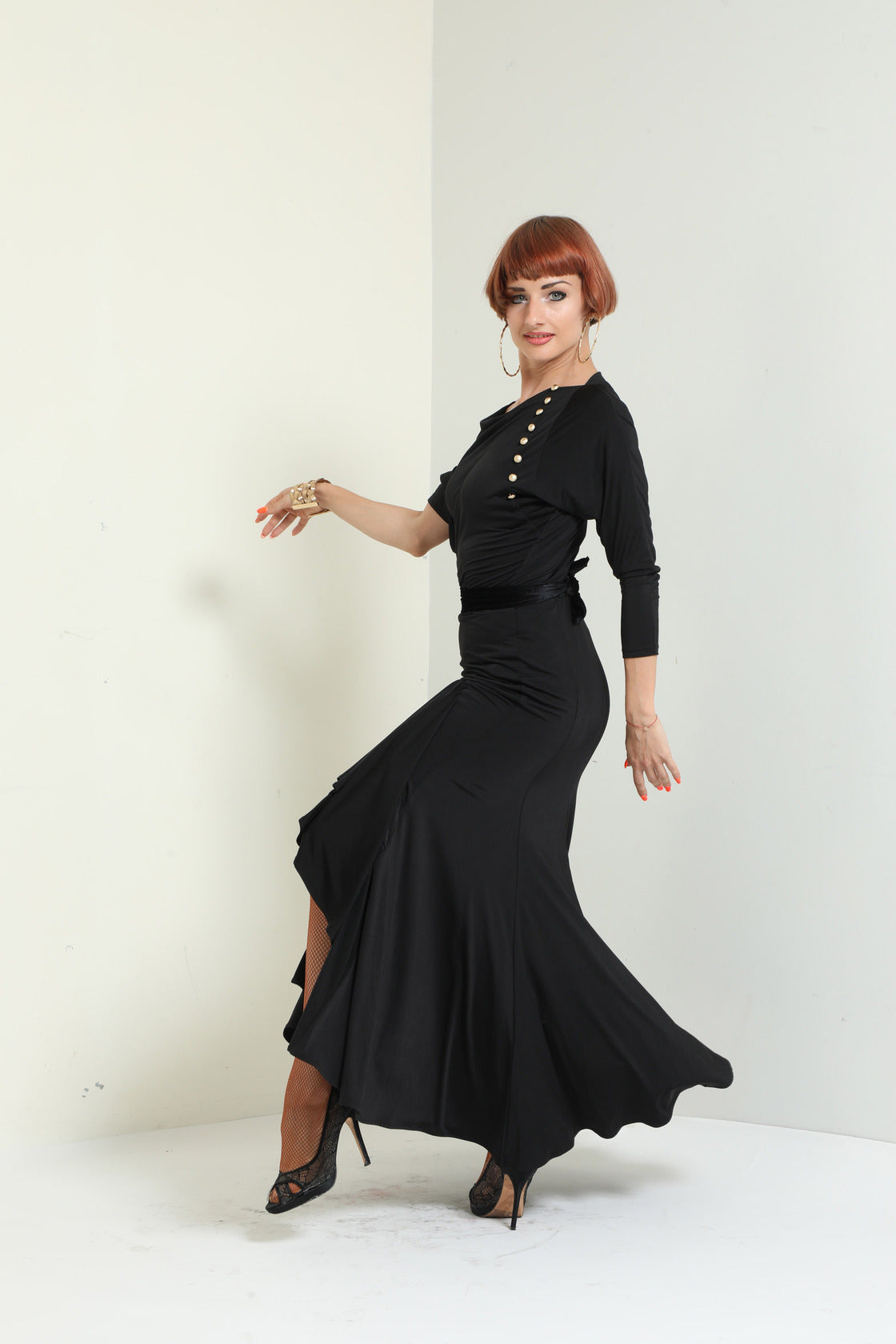 Ruffles Long Skirt