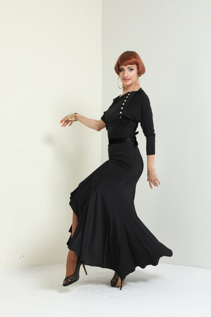 Ruffles Long Skirt