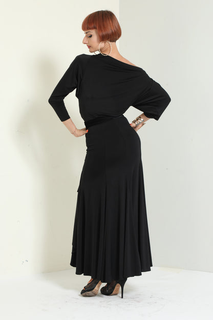 Ruffles Long Skirt