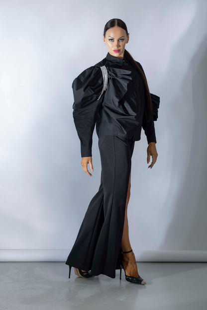 Bell Bottoms Pants with slit