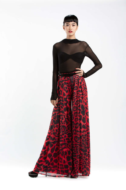 Long Sleeves Open Back Bodysuit
