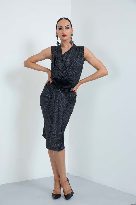 Asymmetric Sleeveless Moonlight Top