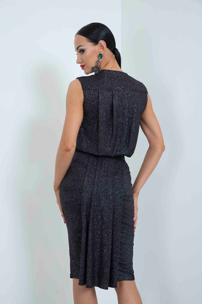 Box Pleated Moonlight Short Skirt