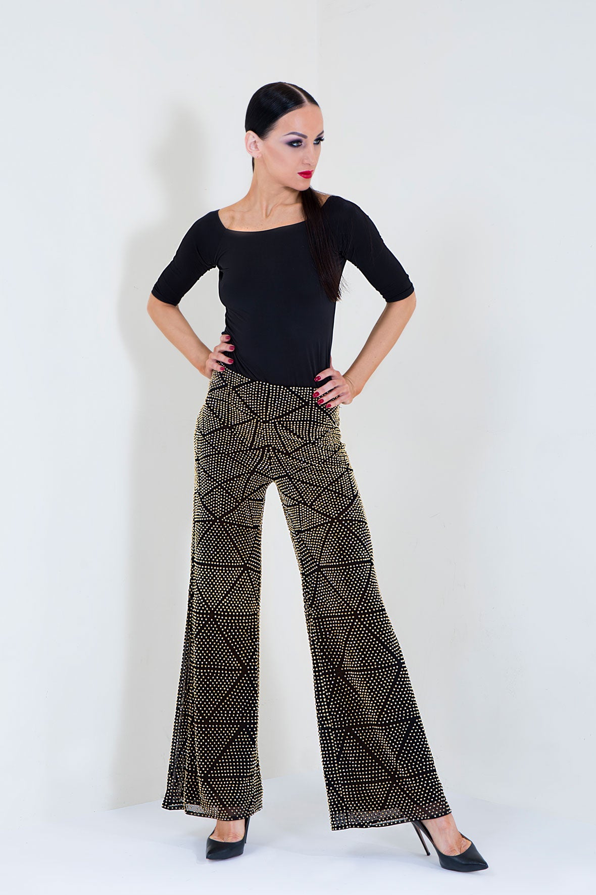 Hot Fixed Wide Leg Pants